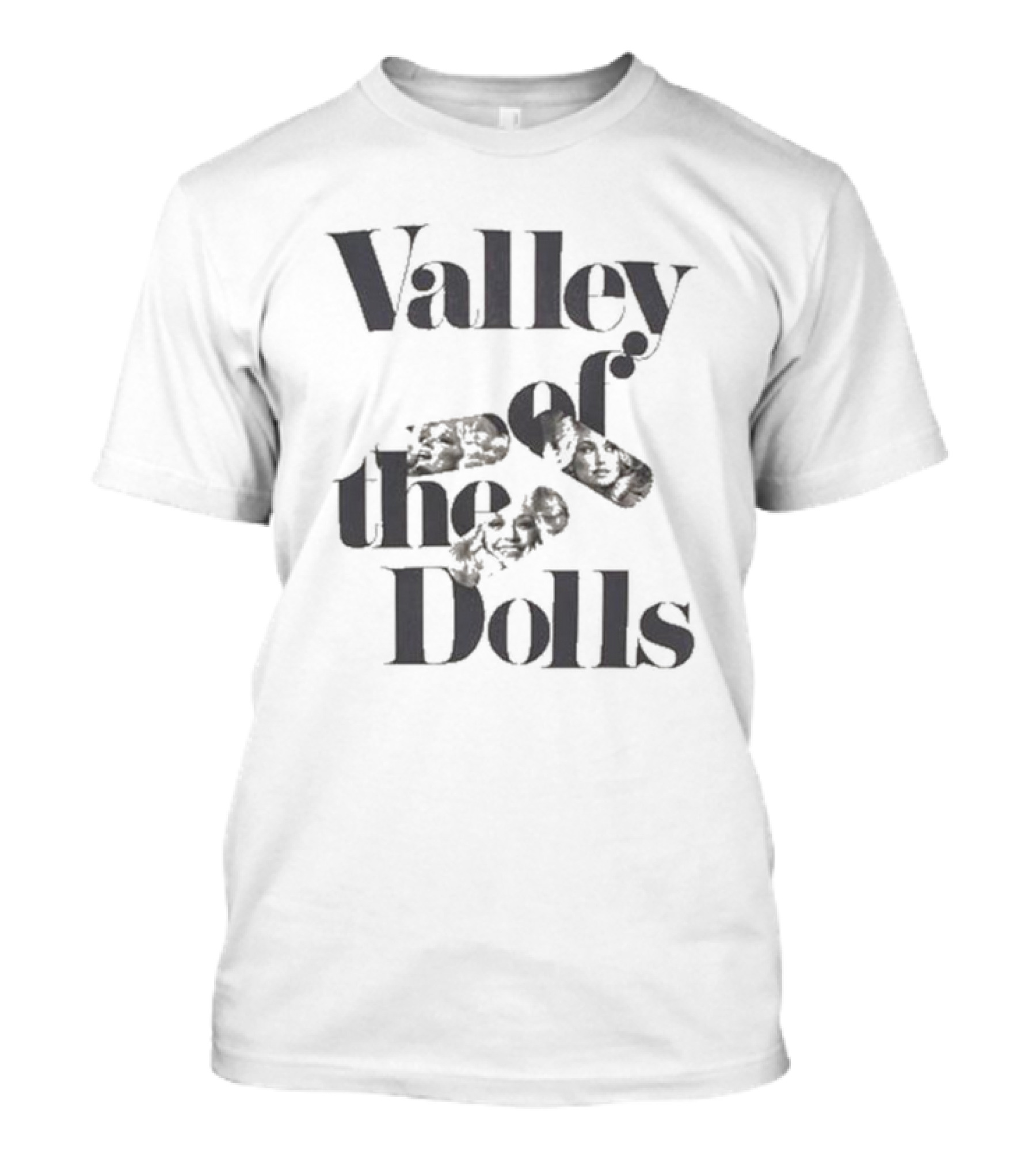 Valley Of The Dolls Text With Pill T-Shirt