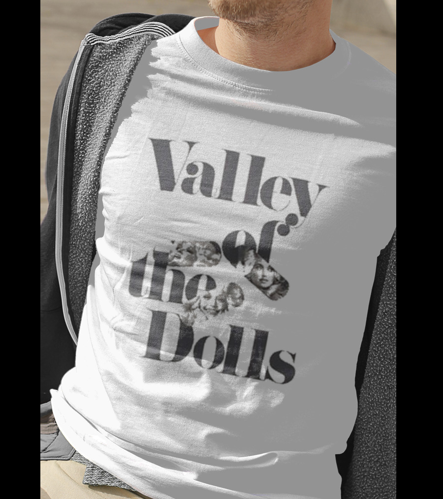Valley Of The Dolls Text With Pill T-Shirt