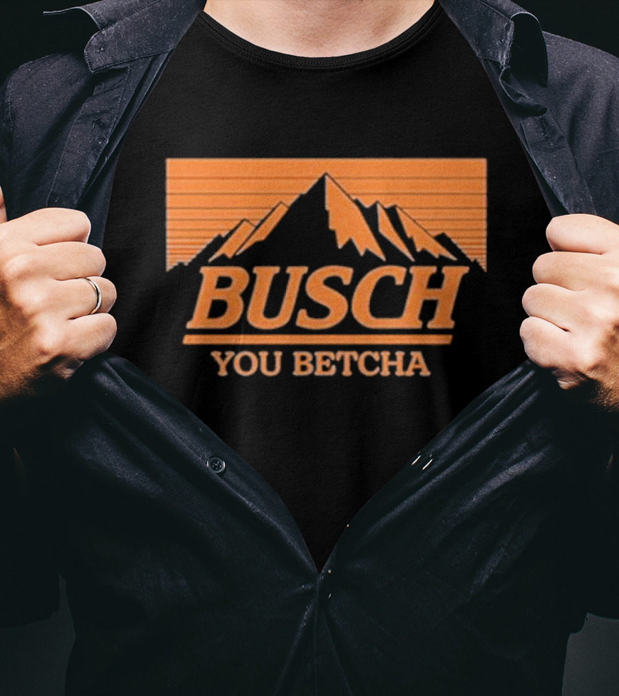 Busch You Betcha Vintage Mountain T-Shirt