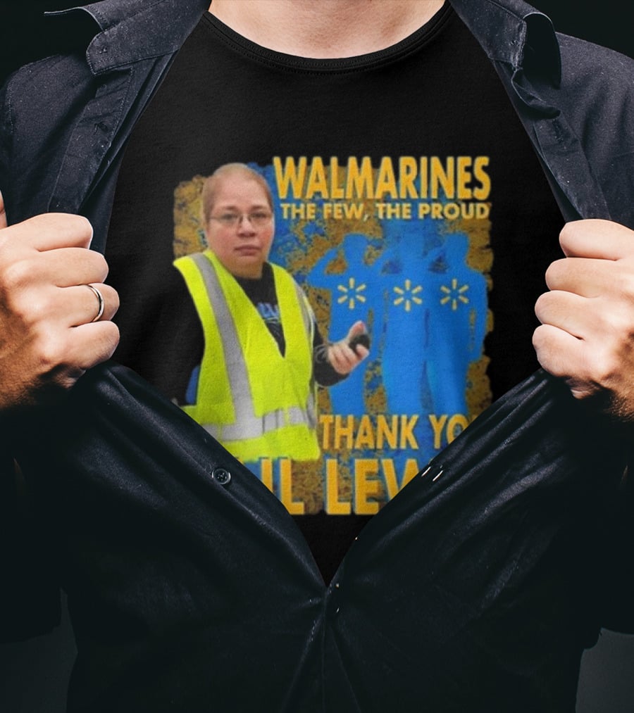 WALMARINES The Few The Proud Thank You Gail Lewis Meme I Miss Gail Lewis T-Shirt