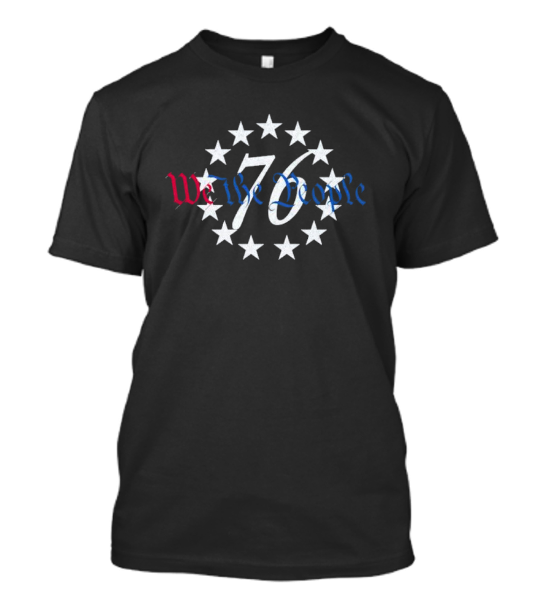 76 We The People Stars Patriotic T-Shirt