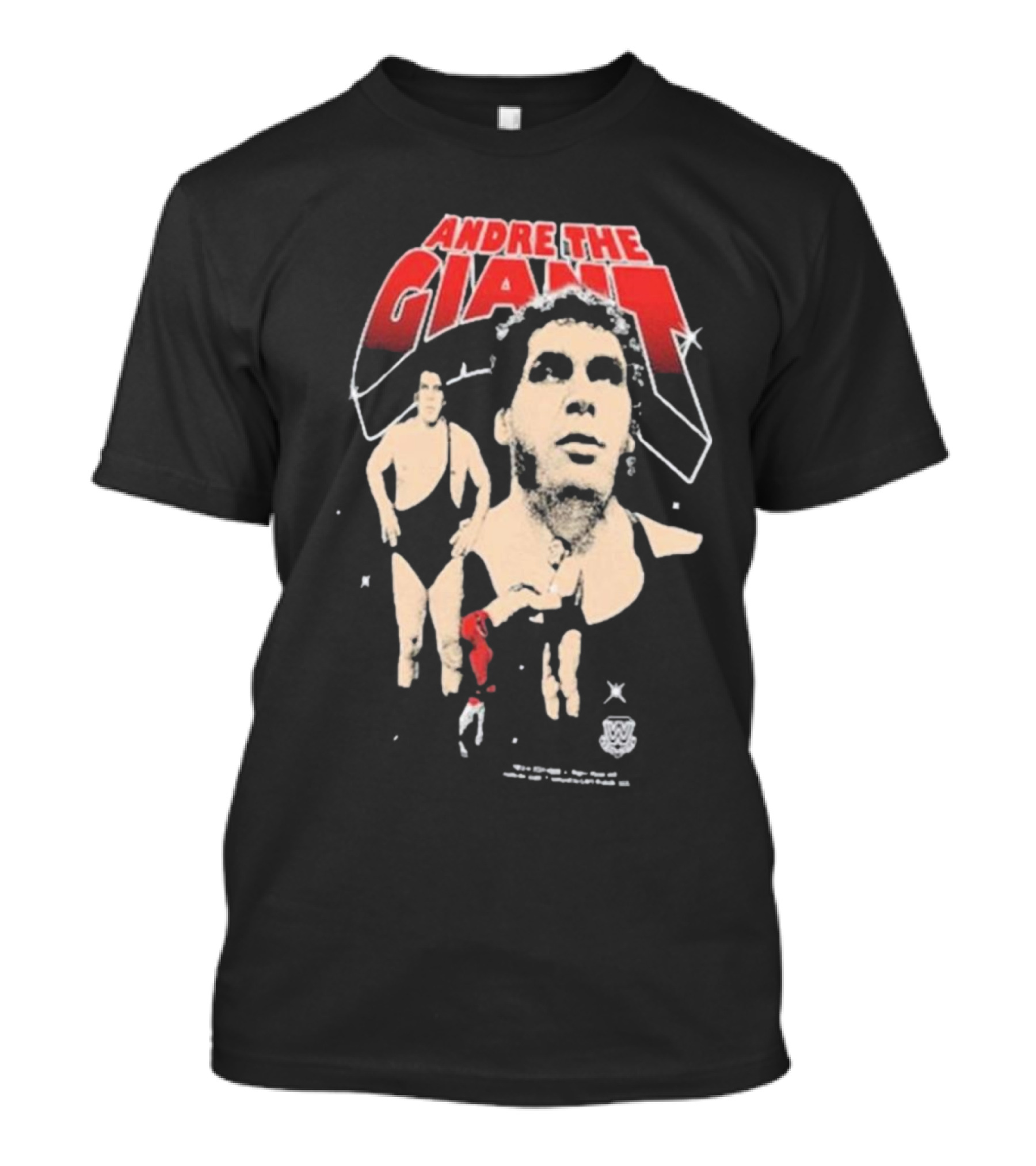 Andre The Giant Ripple Junction Collage Classic Style Stars T-Shirt