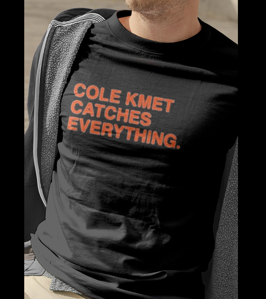 Cole Kmet Catches Everything Football Star T-Shirt