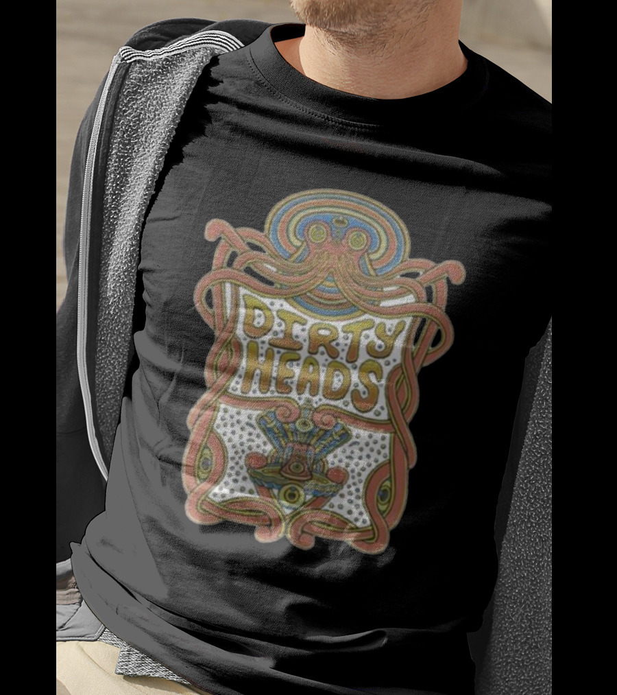 Dirty Heads Psychedelic Octopus T-Shirt