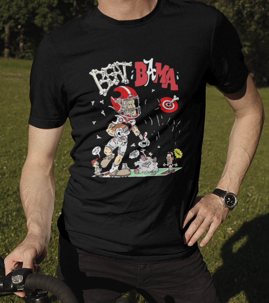 Georgia Bulldogs Football Beat Bama Go Dawgz Sic Target Touchdown Victory T-Shirt