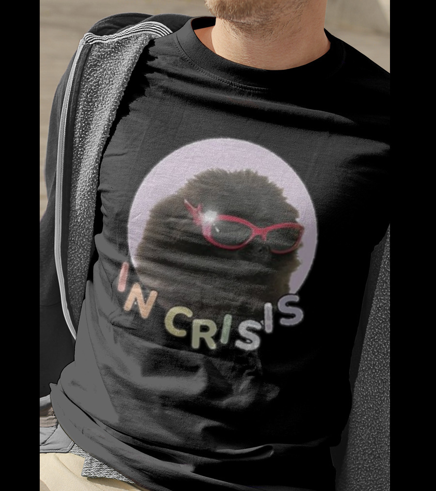 Got Funny In Crisis Dog Wearing Red Sunglasses Iconic T-Shirt