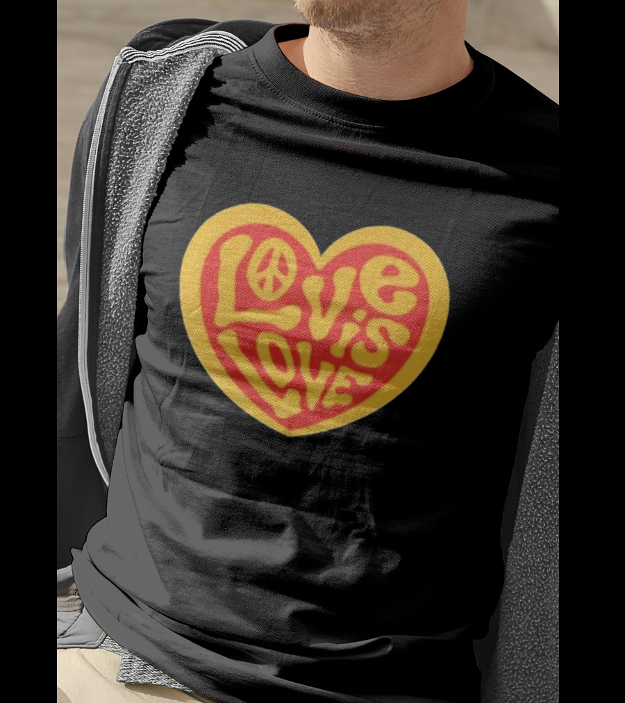 Love Is Love Peace Sign Heart T-Shirt