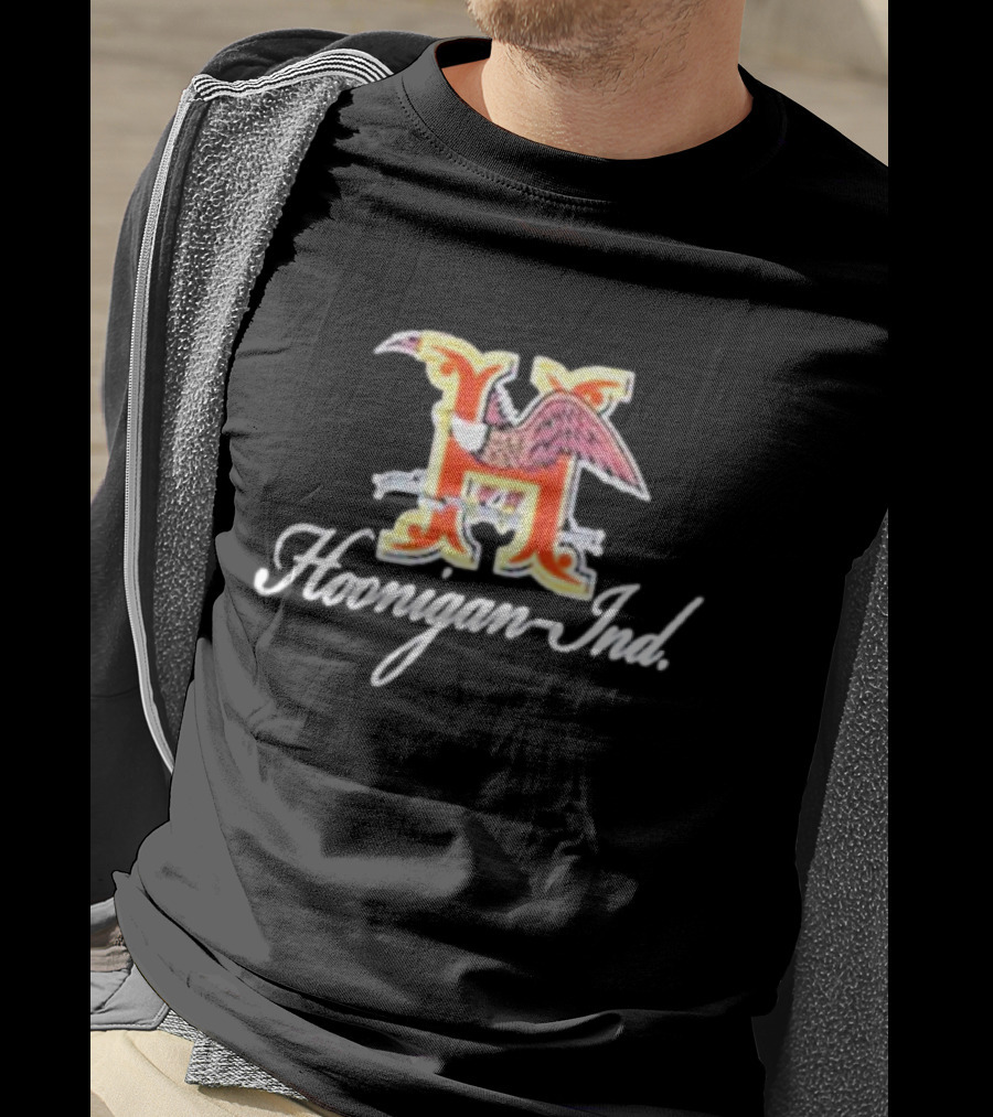 Hoonigan Ind. Eagle Logo Hops Hoonigan Industries T-Shirt