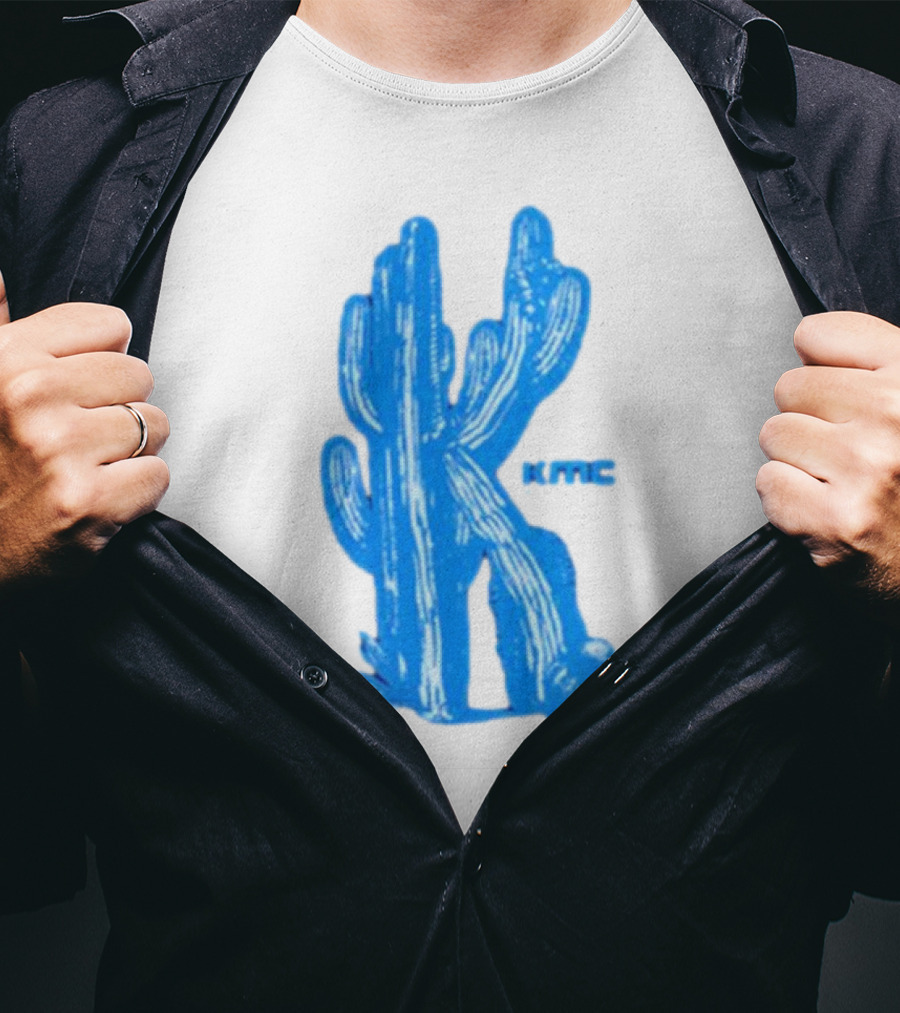 Cactus KMC Blue Wheels T-Shirt