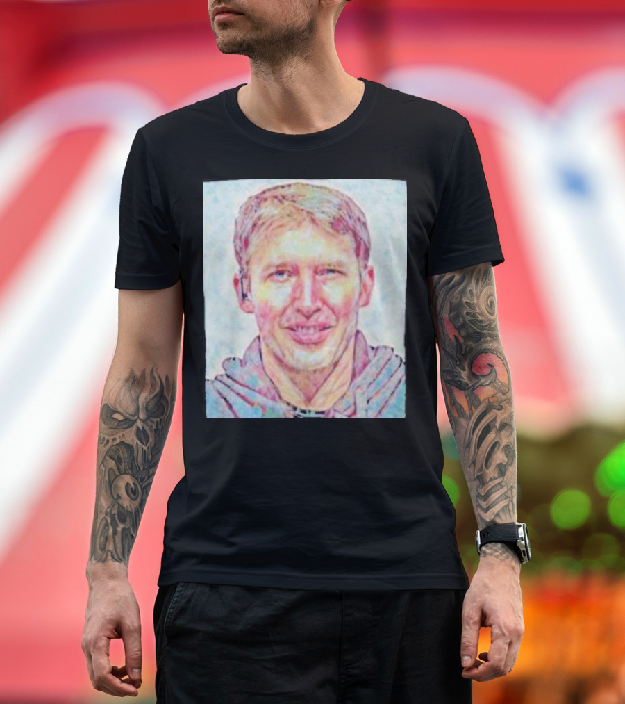 James Blunt Watercolor Effect Portrait Free UK Delivery T-Shirt