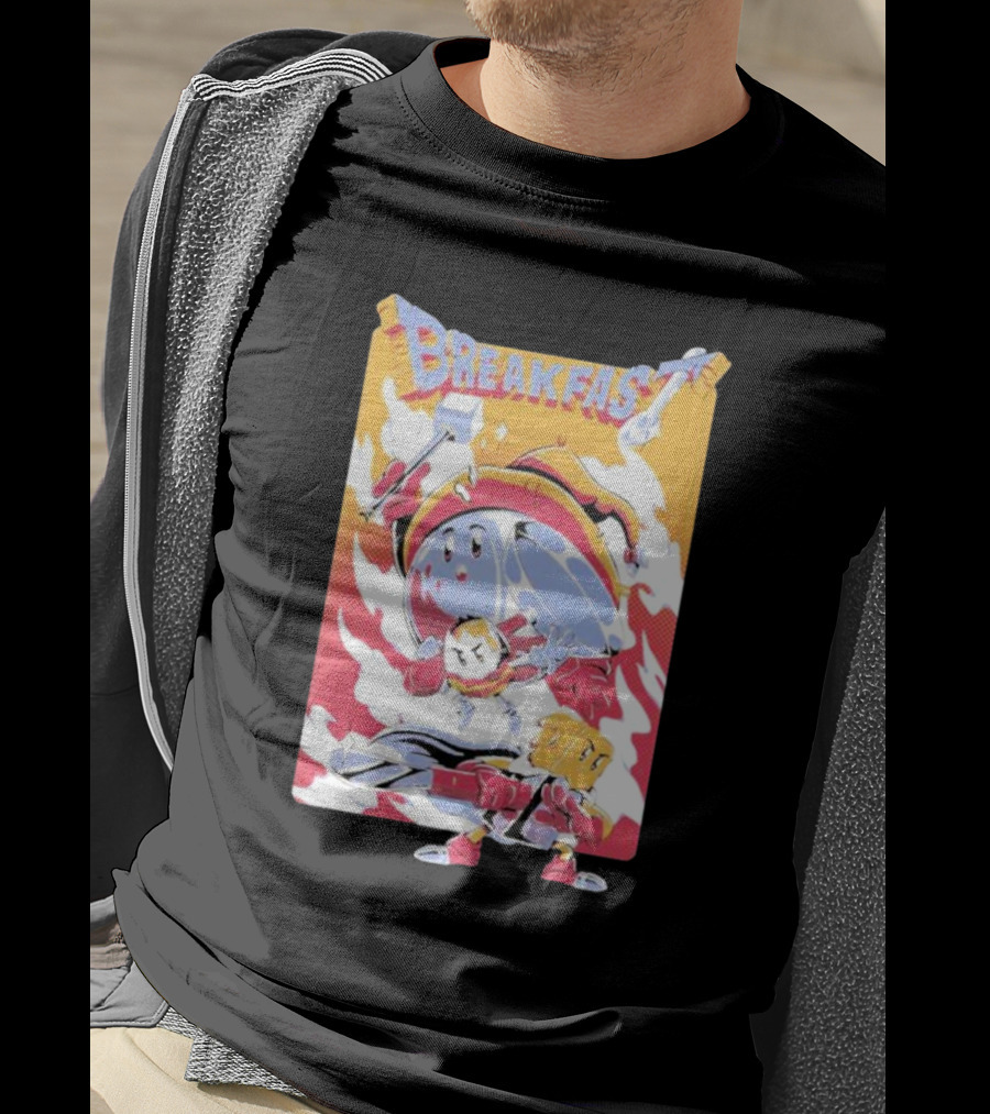 Breakfast Quest Heroes Toast Battlers T-Shirt