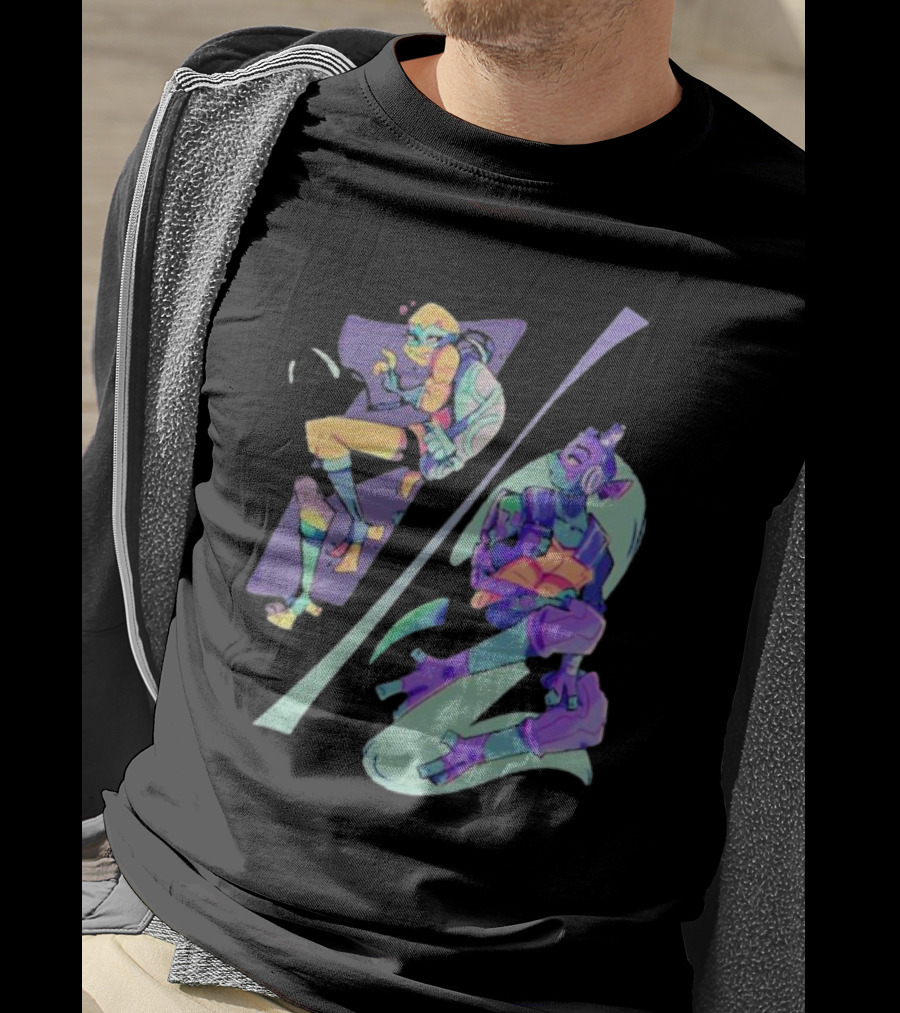 TMNT Last Ronin Leo And Don Alternate Universe Duo T-Shirt