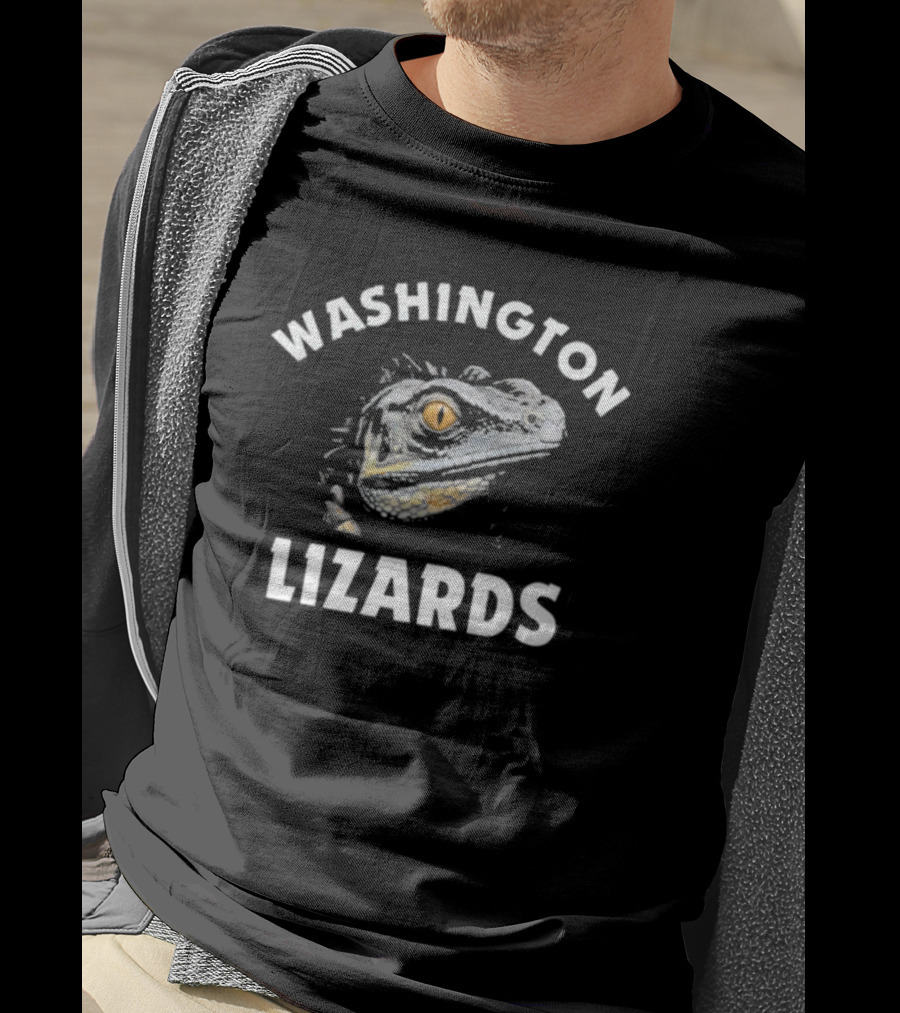 Washington Lizards Georgetown Iguana Team T-Shirt