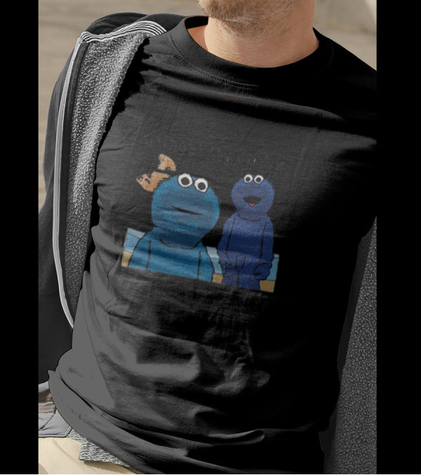 Without My Cookie I'm Just A Monster Cookie-Loving Blue Creature T-Shirt