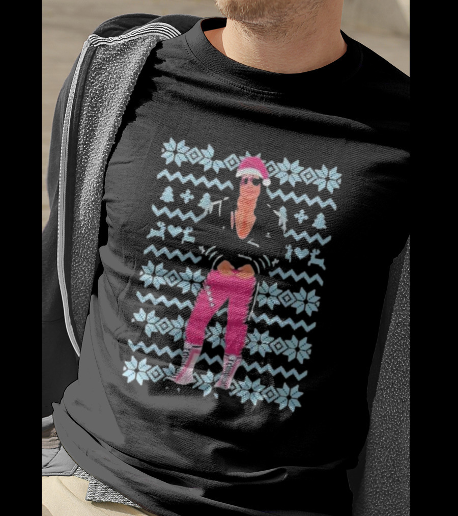 Macho Man Wrestling Ugly Christmas T-Shirt