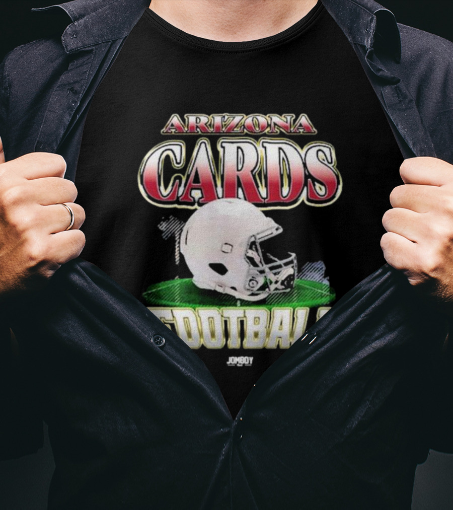 Arizona Cards Football Helmet Jomboy T-Shirt