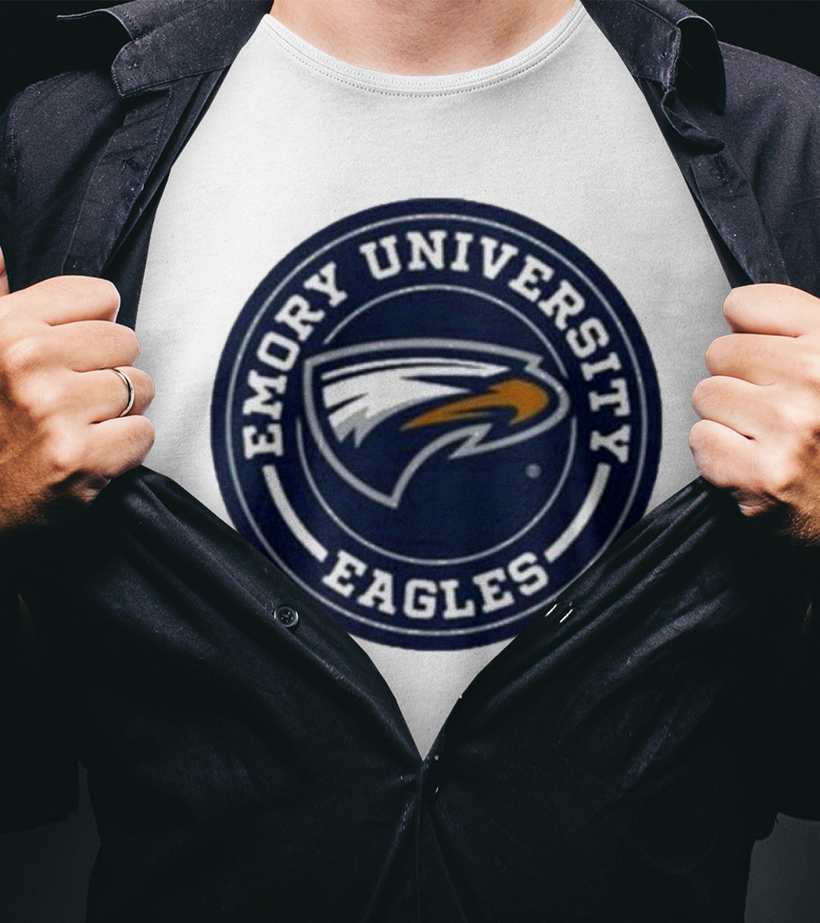 Emory University Eagles Circle Emblem T-Shirt