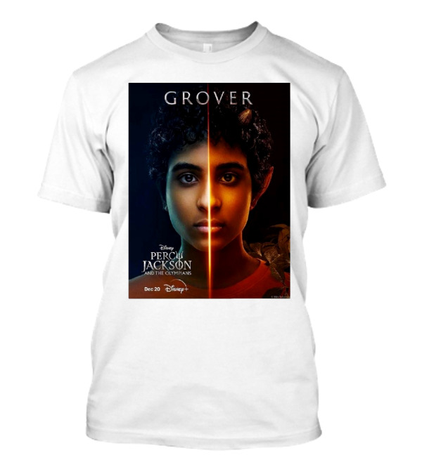Grover Aryan Simhadri Percy Jackson And The Olympians Disney Plus Series Release December 20 T-Shirt