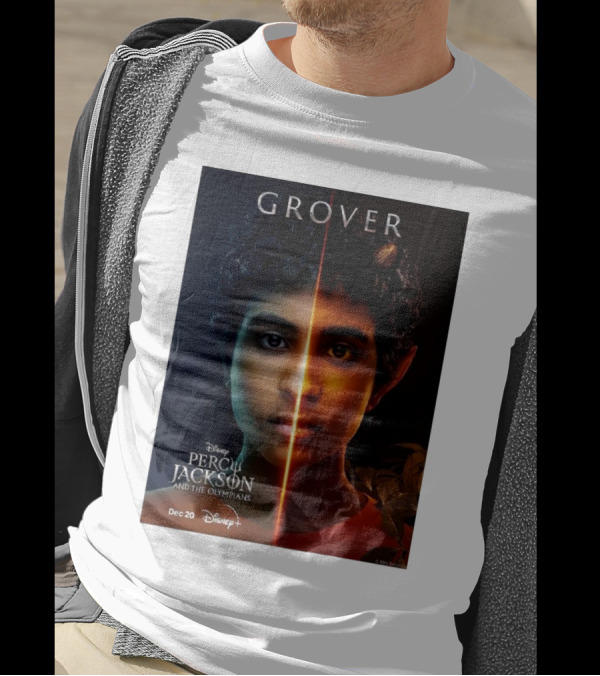 Grover Aryan Simhadri Percy Jackson And The Olympians Disney Plus Series Release December 20 T-Shirt