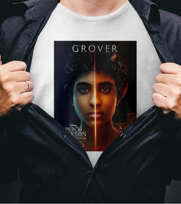 Grover Aryan Simhadri Percy Jackson And The Olympians Disney Plus Series Release December 20 T-Shirt