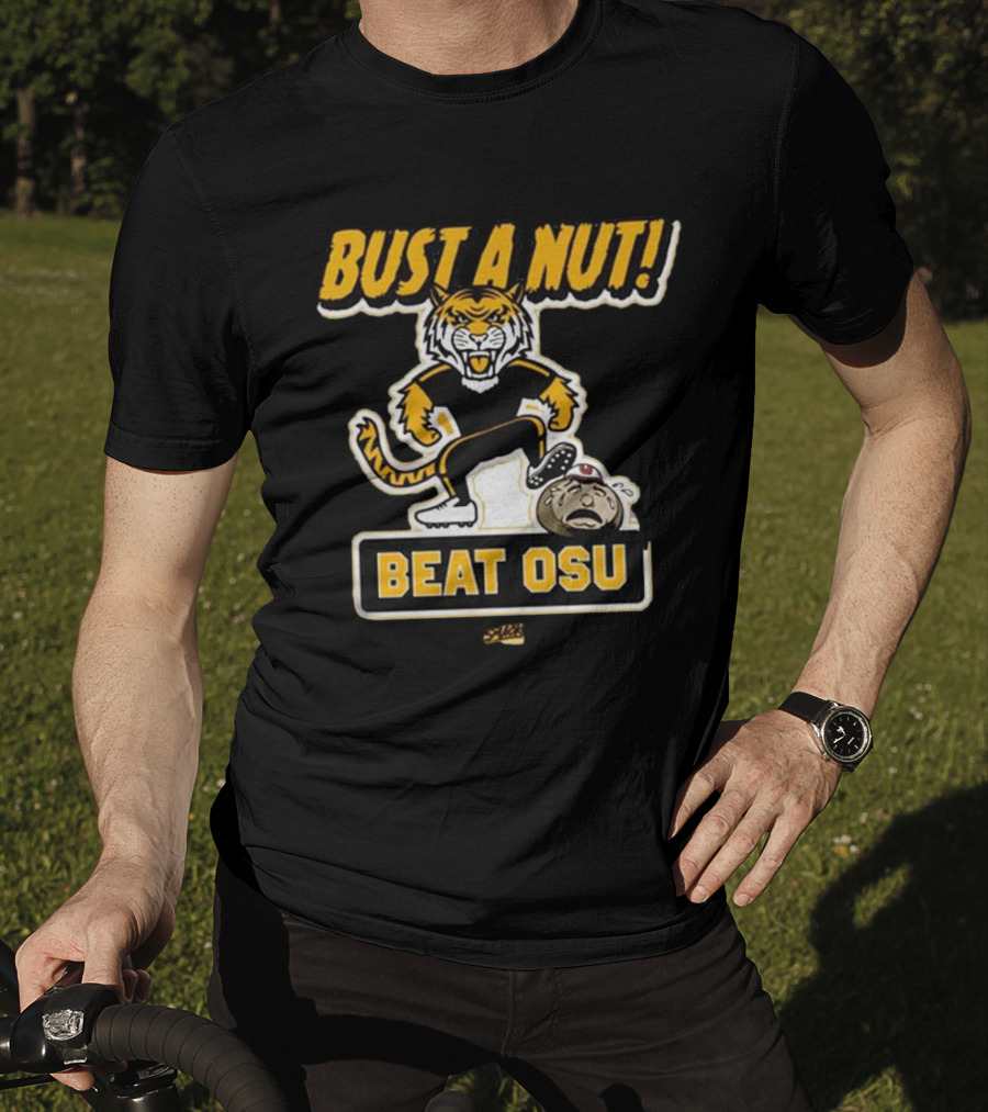 Bust A Nut Beat OSU Tiger T-Shirt