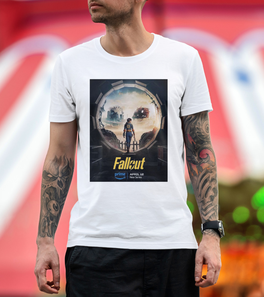 Prime Fallout New Series April 12 Featuring Ella Purnell As Lucy T-Shirt
