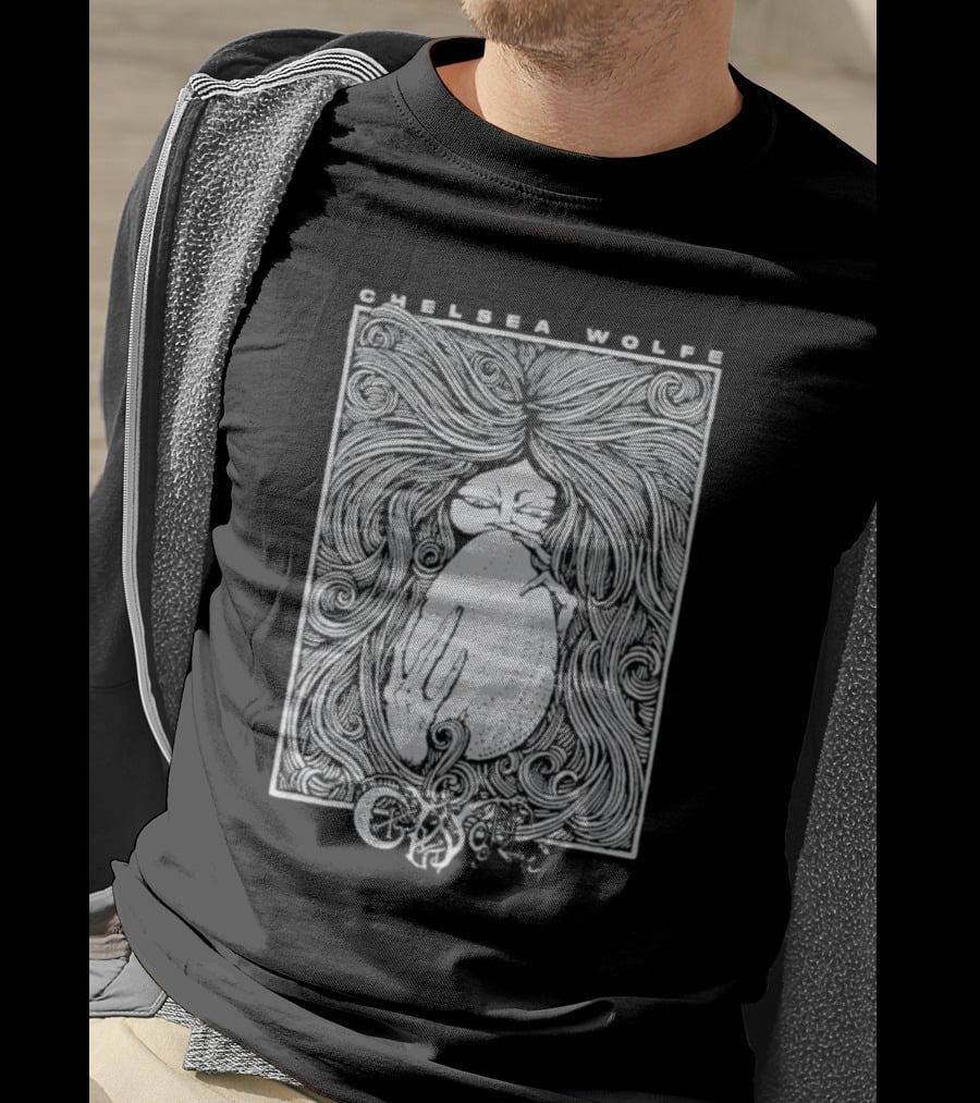 Chelsea Wolfe Karmazid Occult Psychedelic Art Nouveau T-Shirt