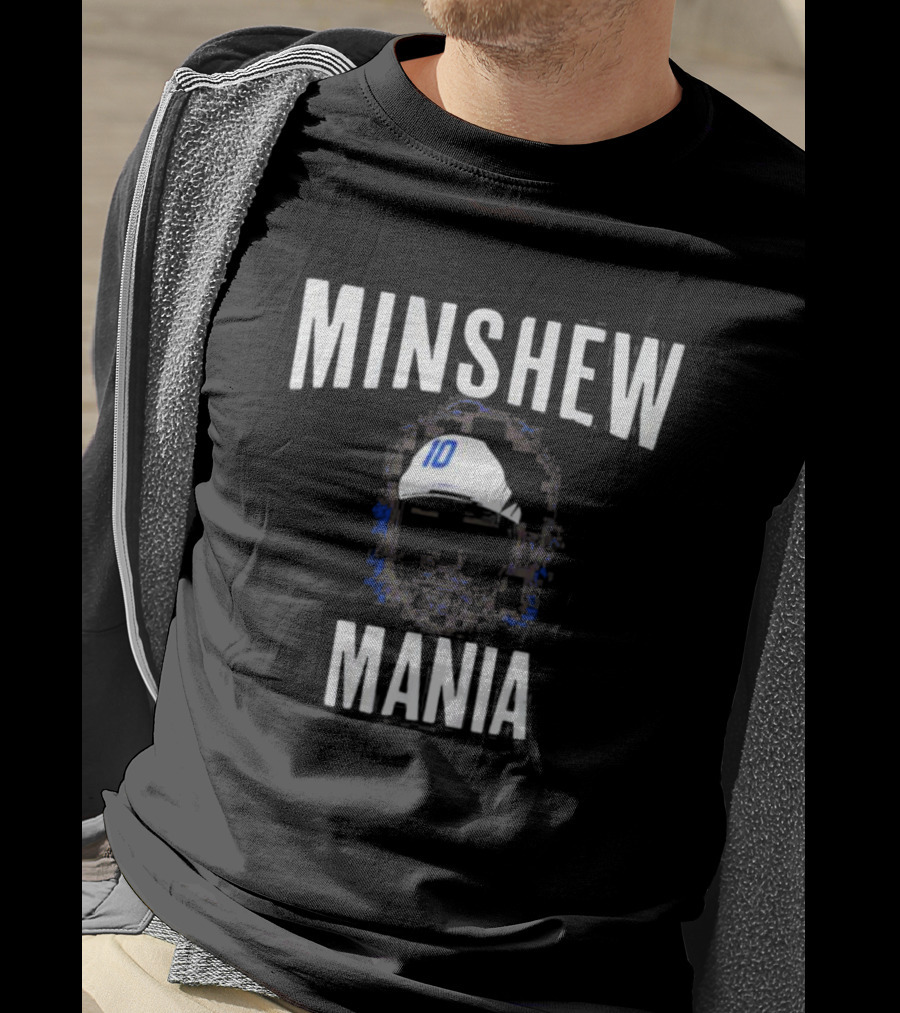 Minshew Mania Indy 10 Football Hype T-Shirt