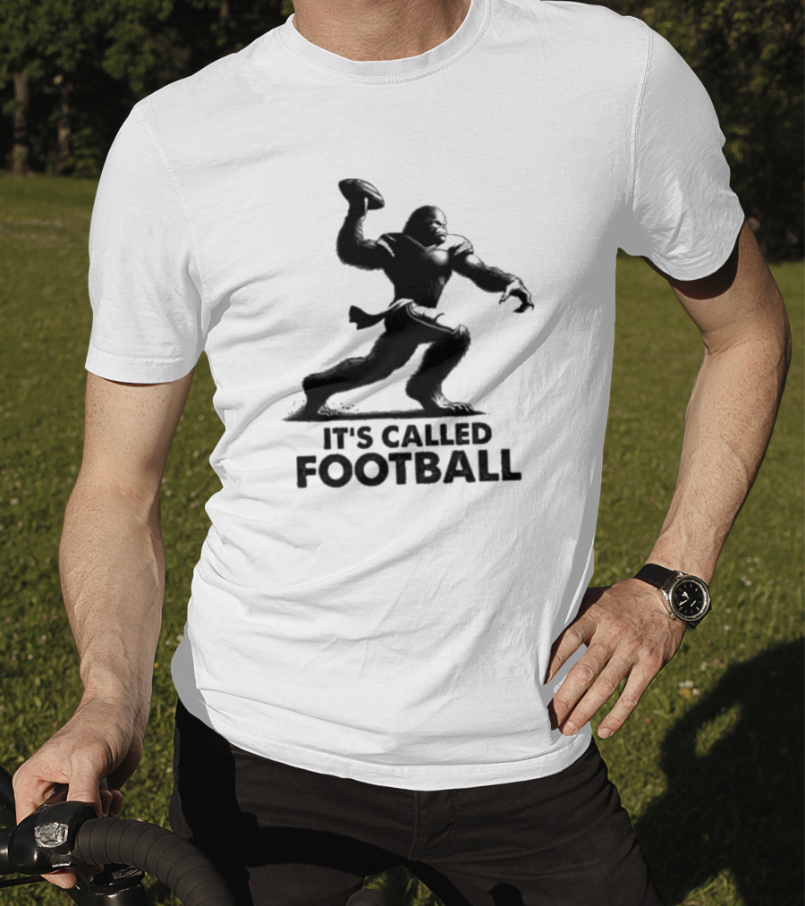 Gorilla Playing Football It's Called Football American T-Shirt