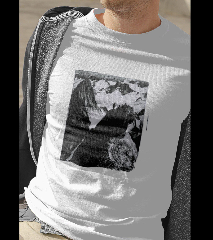 Pinnacle Mountain Monochrome Alpine Adventure T-Shirt