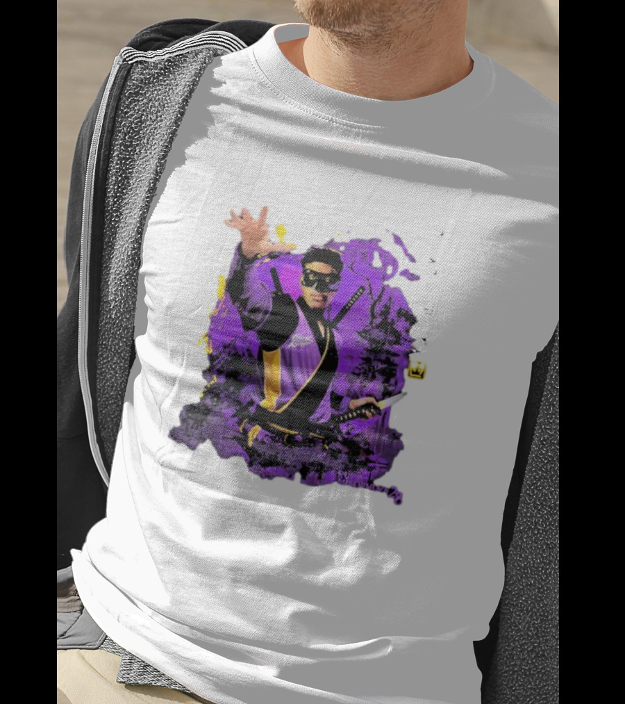 Rui Hachimura Japan Ninja Basketball Player 28 Manga Style Action Pose T-Shirt