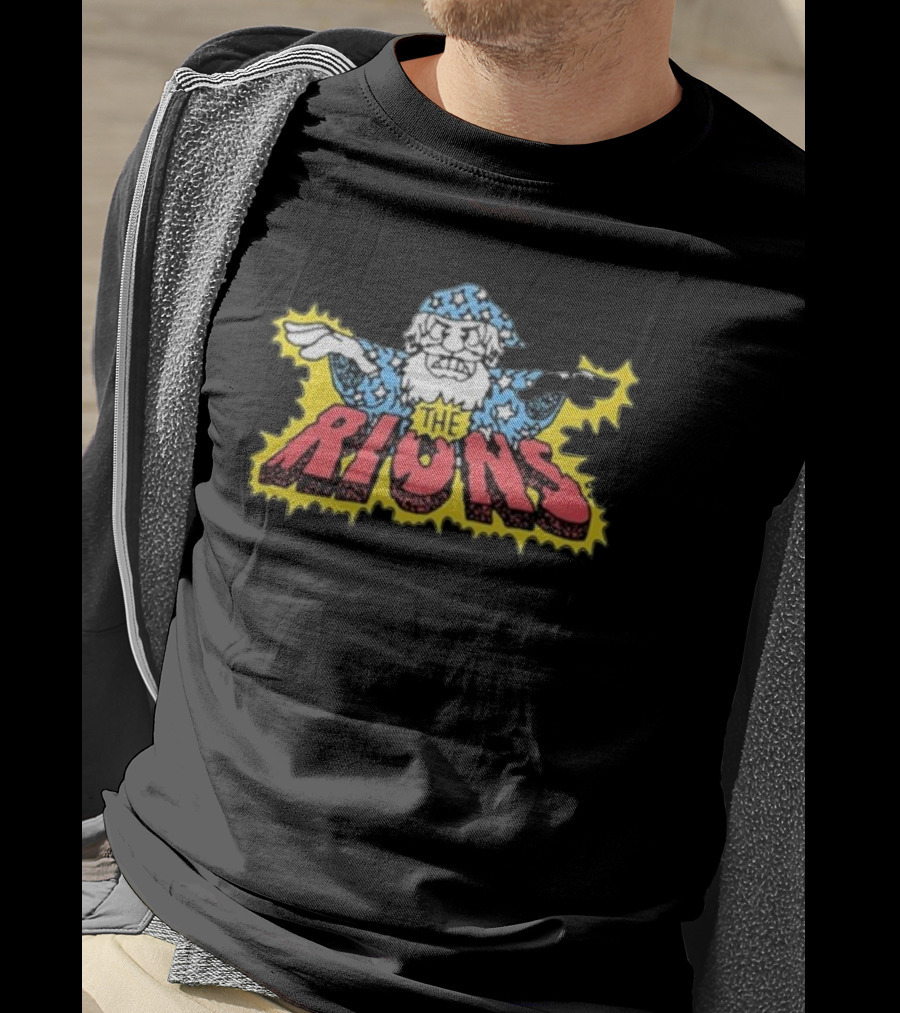 The Rions Wizard Starry Robe Dynamic Spellcasting Vintage Look T-Shirt