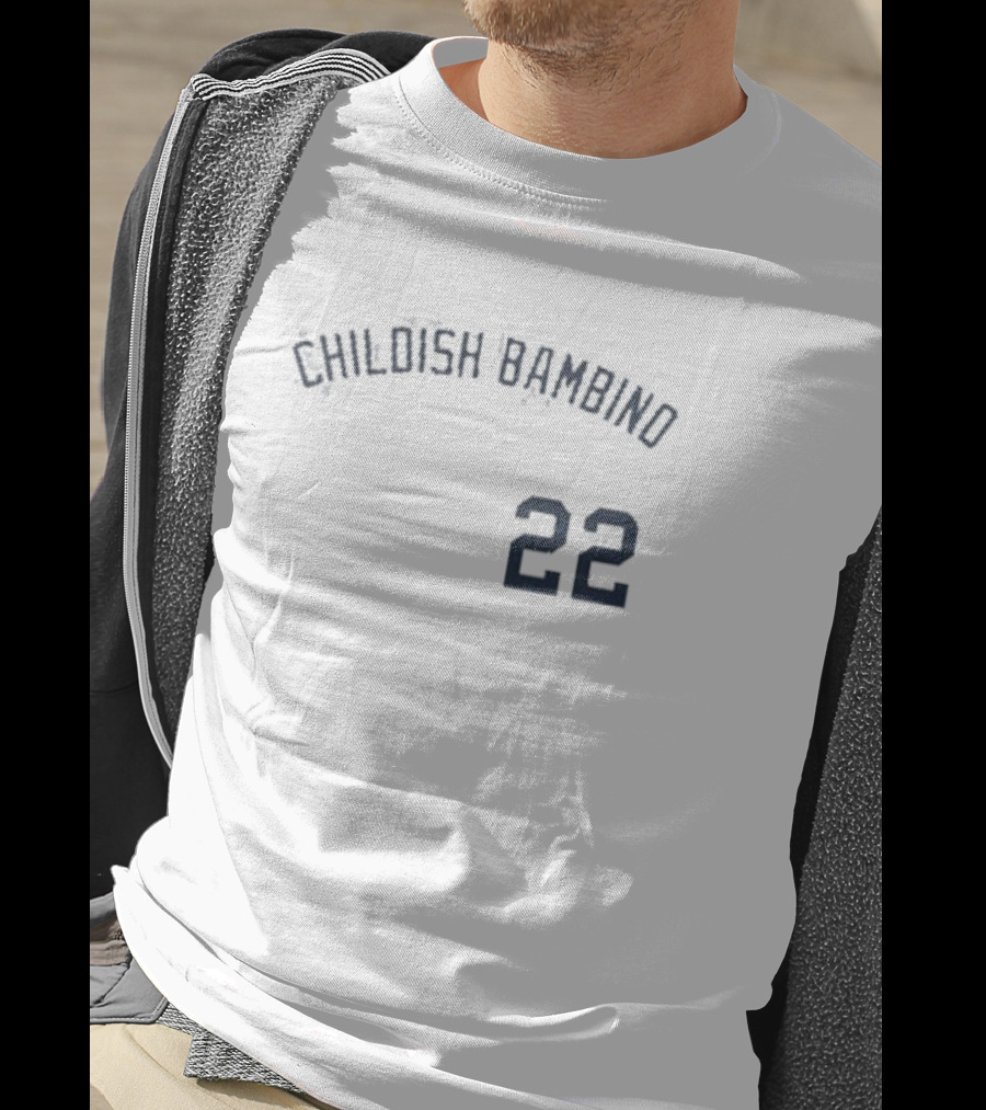 Childish Bambino 22 Comfort Colors Baseball T-Shirt