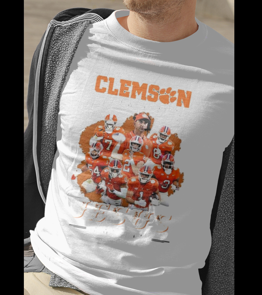 Clemson Football Passion Jesus Faith Tigers Team Spirit T-Shirt