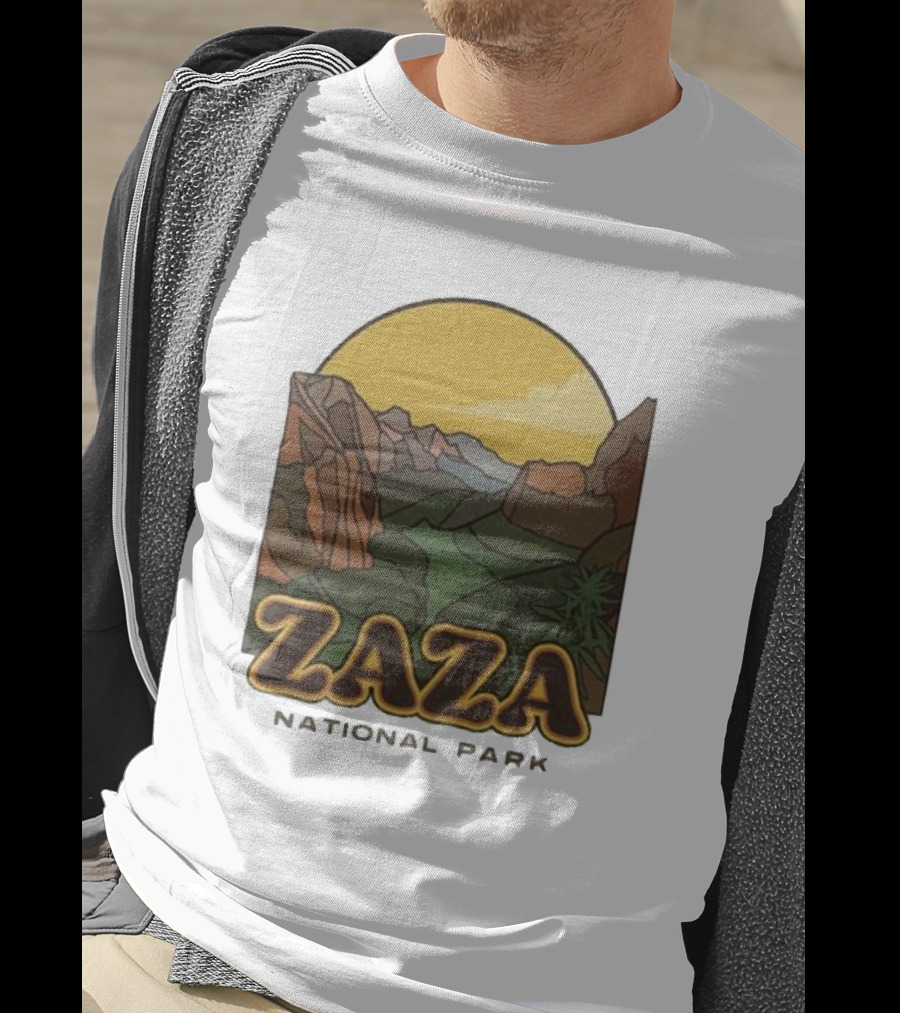 Fourtwenty Zaza National Park Scenic Wilderness Vista T-Shirt