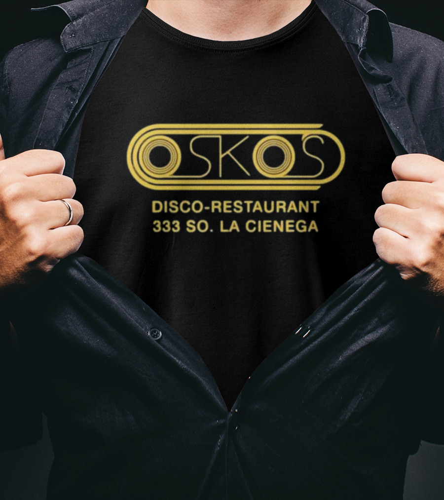 Osko's Disco Restaurant 333 So La Cienega Retro T-Shirt
