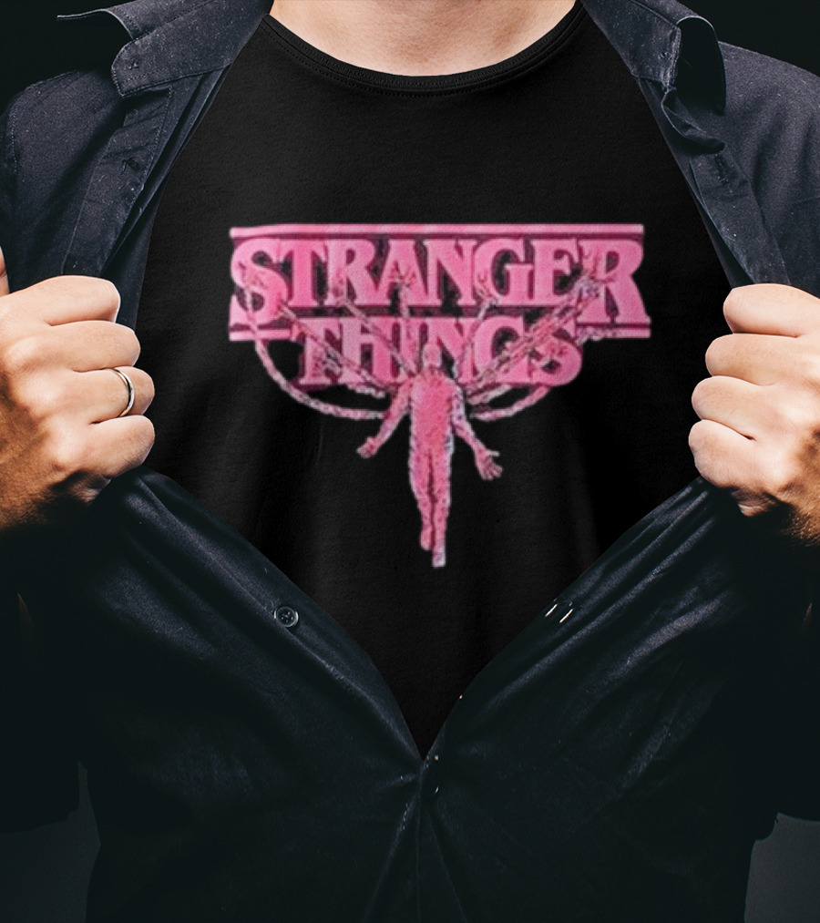 Stranger Things Vecna Pink Tentacles T-Shirt