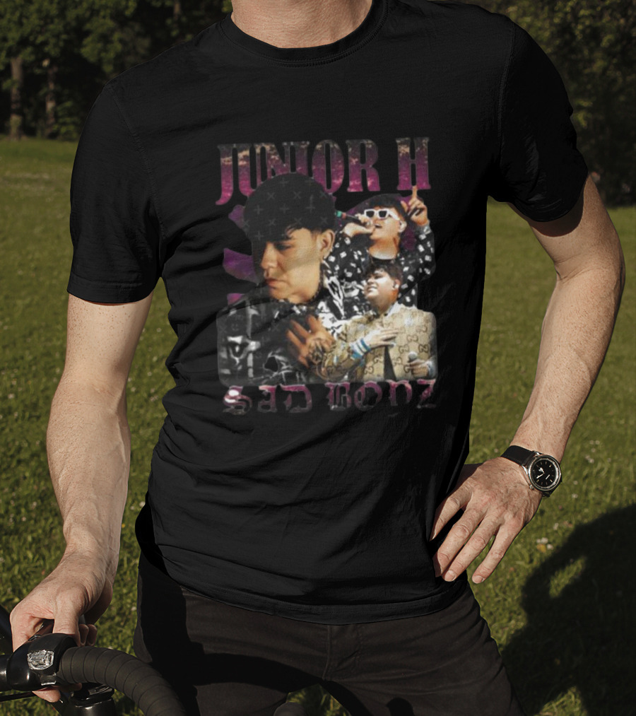Junior H Sad Boyz Album Cover T-Shirt