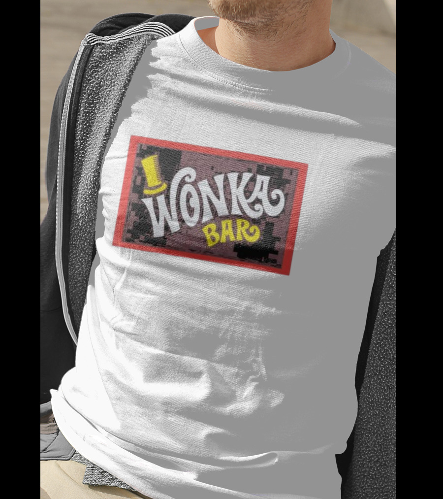 Wonka Bar Chocolate Logo Iconic T-Shirt