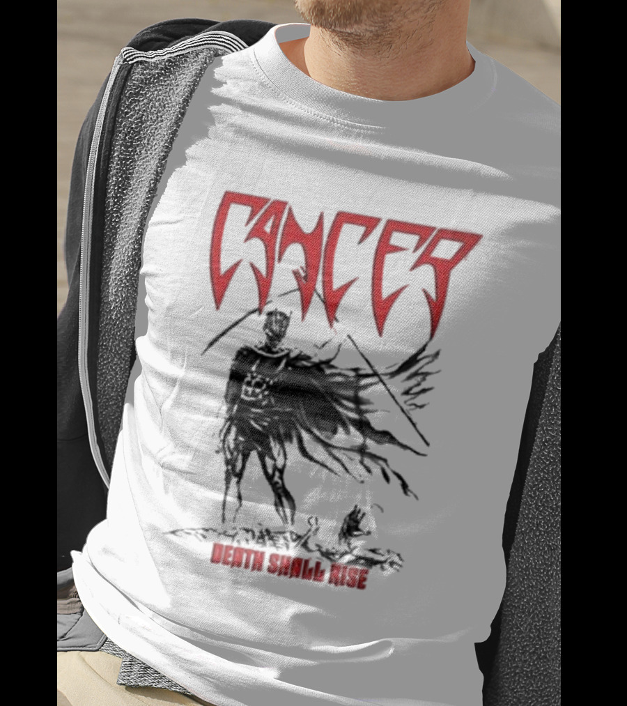 Cancer Death Shall Rise Dark Angel T-Shirt