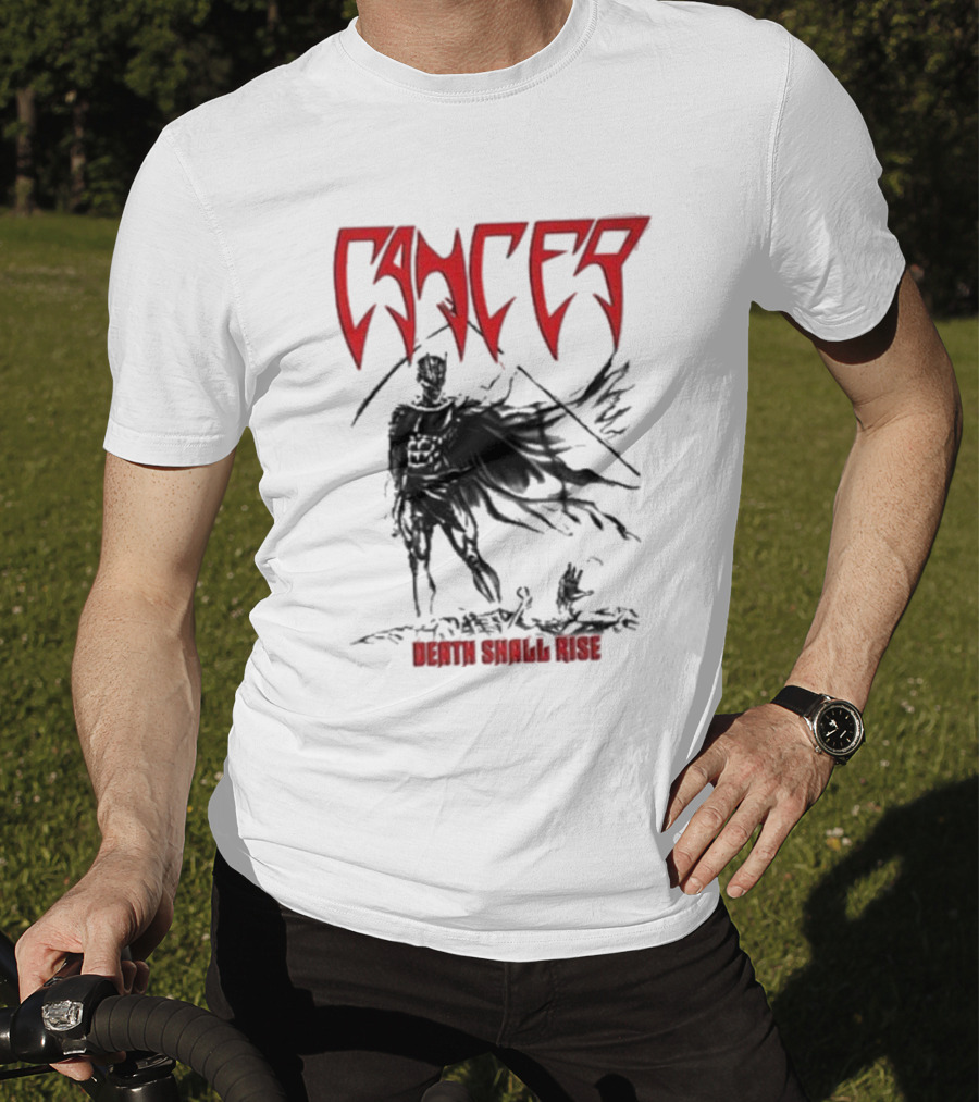Cancer Death Shall Rise Dark Angel T-Shirt
