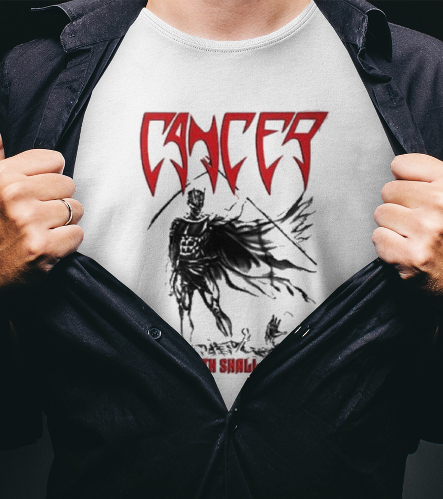 Cancer Death Shall Rise Dark Angel T-Shirt