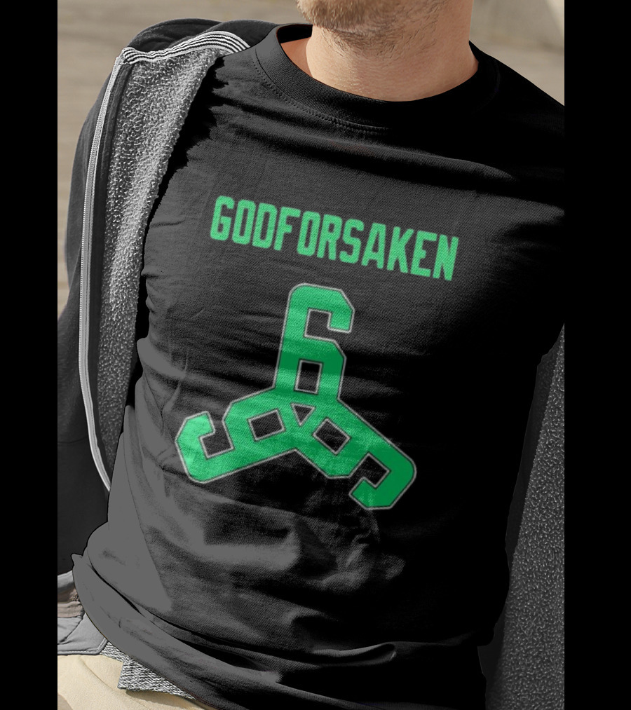 GODFORSAKEN 6 Triangular Symbol Basketball Jersey T-Shirt