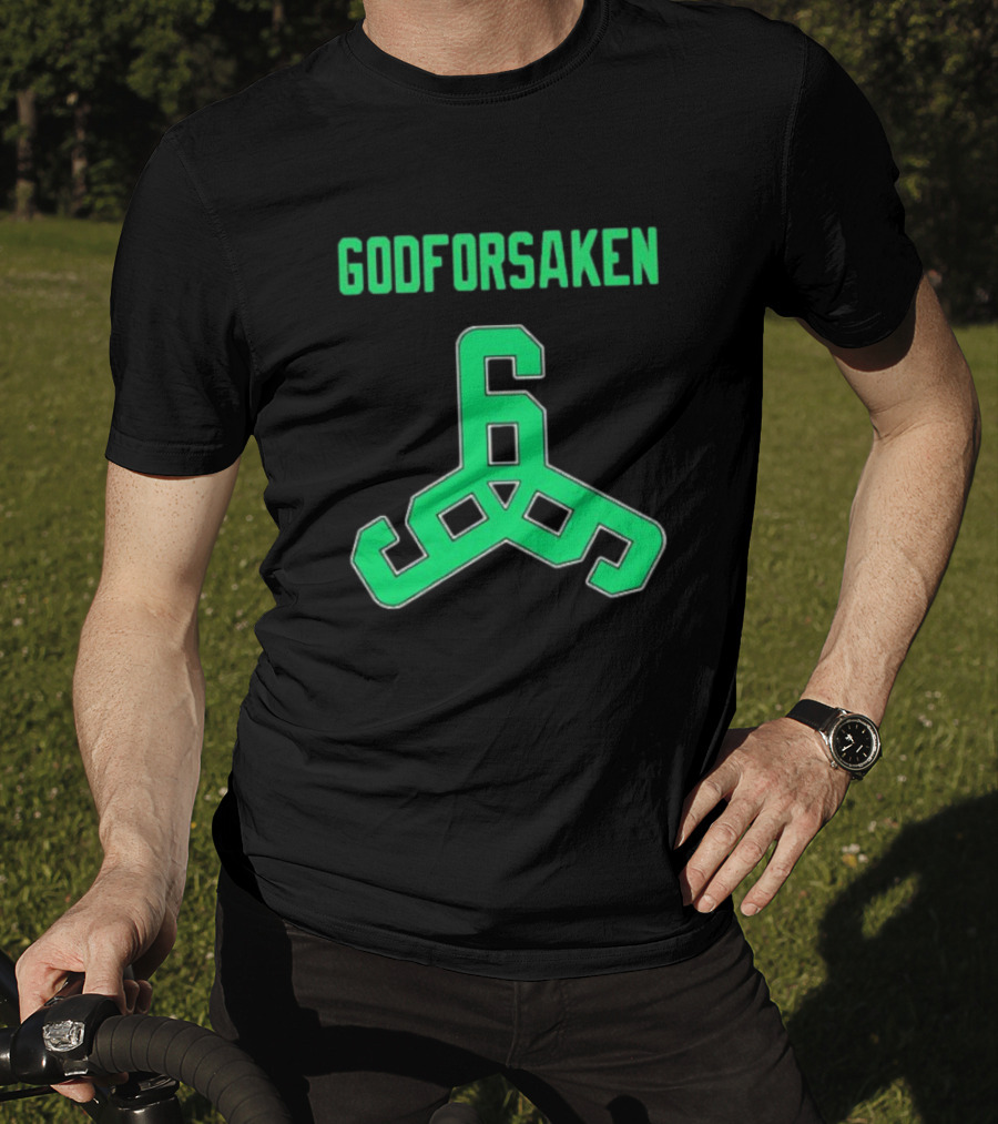 GODFORSAKEN 6 Triangular Symbol Basketball Jersey T-Shirt