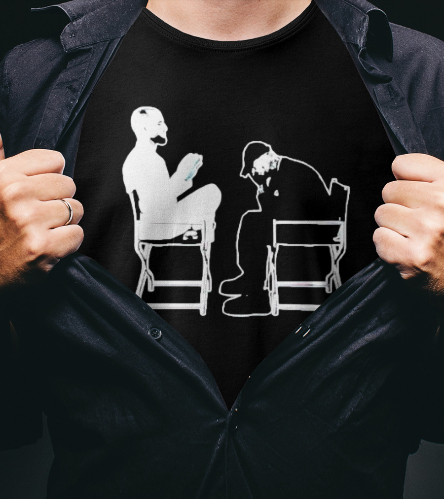 Mansionz Chairs White Outline T-Shirt