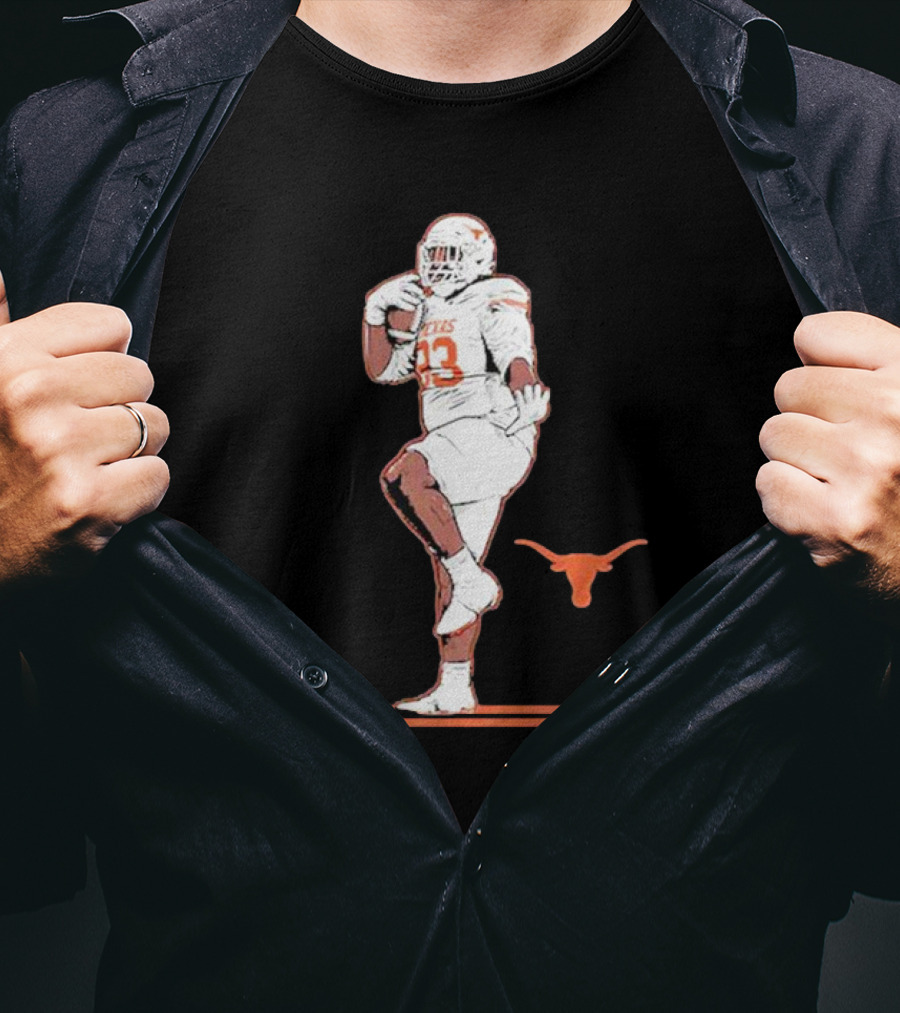 Texas Football Longhorns T'vondre Sweat Pose T-Shirt