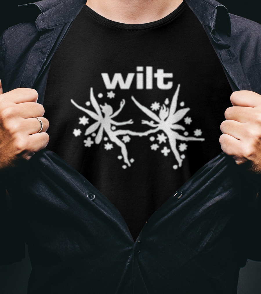 Wilt Fae Dancing Fairies With Stars T-Shirt