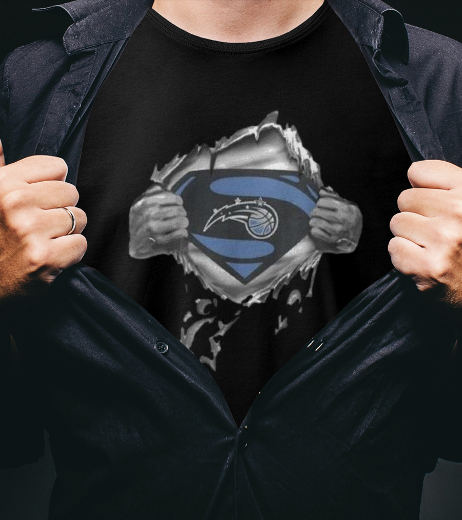 Orlando Magic Superman Logo Breakout T-Shirt