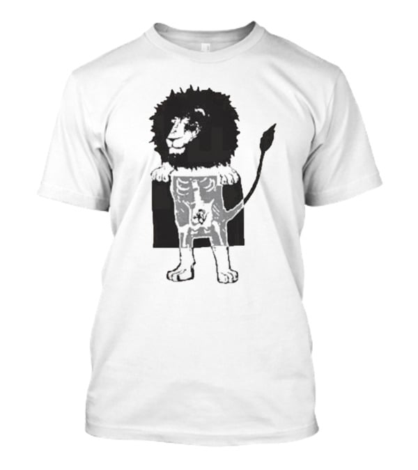 Lion Skeleton X-ray Body T-Shirt