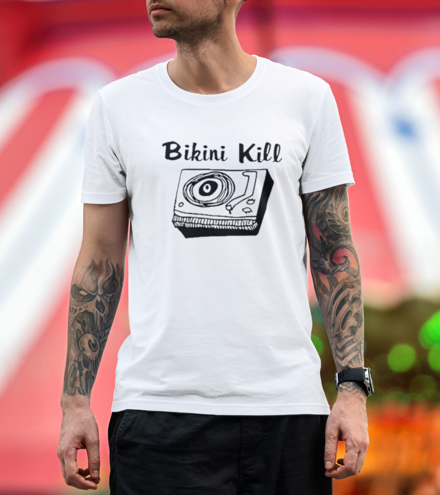 Bikini Kill Turntable T-Shirt